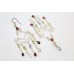 Handmade Women's Earrings 925 Sterling Silver garnet peridot amethyst Gem Stones